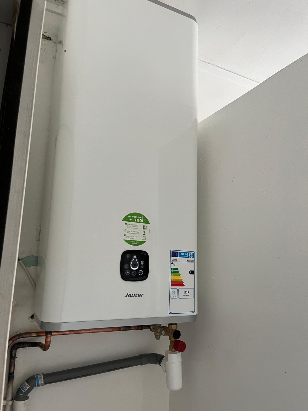 Remplacement chauffe-eau Sauter à Creil